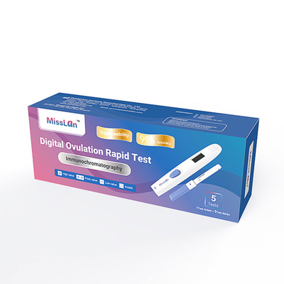 Prueba Kit Strips Urine DC0891 de la ovulación del hogar de la LH del embarazo del OEM HCG