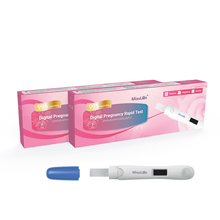Prueba Kit Individual Pouch de Digitaces HCG de la exactitud del ODM 99,9% + caja de color